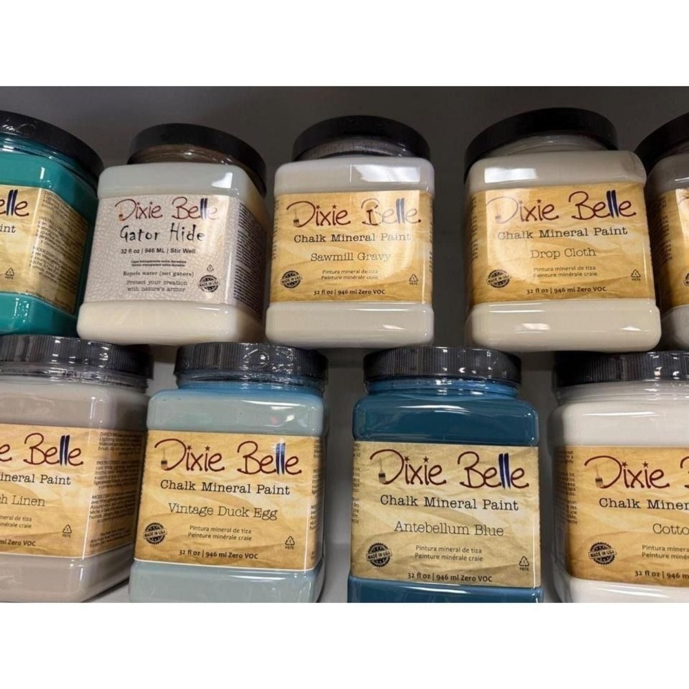 Dixie Belle Chalk Mineral Paint 32oz Furniture DIY Paint ALL Colors - Picture 5 of 5